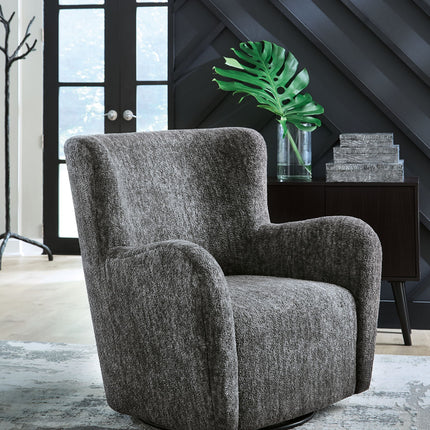 Rowenburg - Swivel Glider Accent Chair