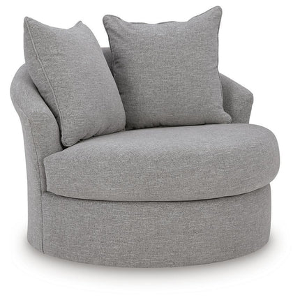 UrbanCrest - Swivel Accent Chair - Pewter