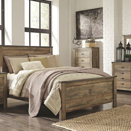 Trinell - Panel Bed