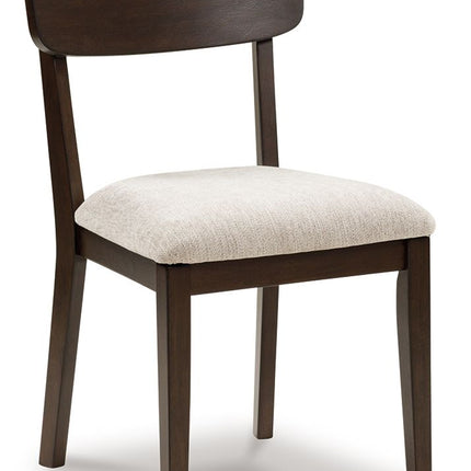 Mallenette - Dining Upholstered Side Chair (Set of 2) - Merlot
