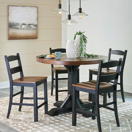 Valebeck - Counter Height Dining Room Set