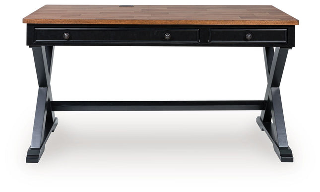 Wildenauer - Home Office Desk - Brown / Black