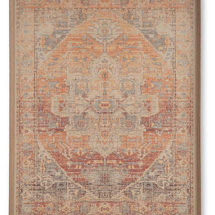 Kerrickson - Wall Art - Red / Orange / Blue
