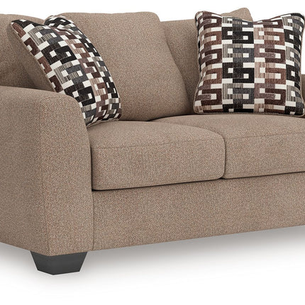 Triston-Peaks - Loveseat - Suede
