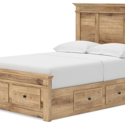 Makidern - Panel Storage Bed