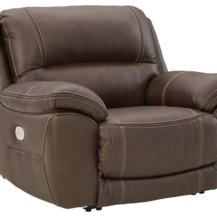Dunleith - Zero Wall Recliner w/PWR HDRST - Chocolate