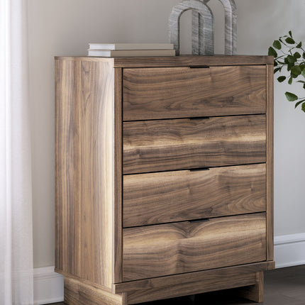 Chirason - Four Drawer Chest - Brown