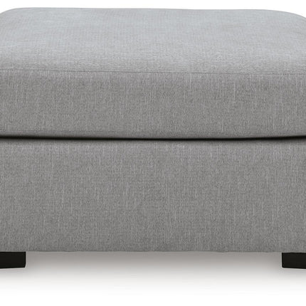 Lakepoint - Oversized Accent Ottoman - Nickel