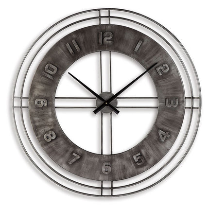 Ana Sofia - Wall Clock - Antique Gray