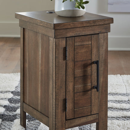 Moriville - Chair Side End Table - Grayish Brown