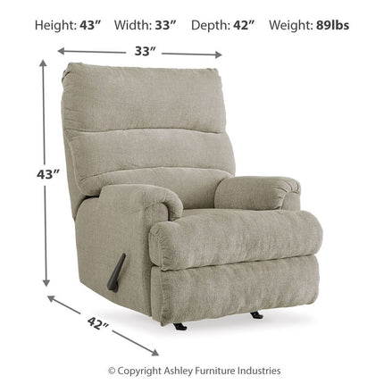 Man Fort - Rocker Recliner
