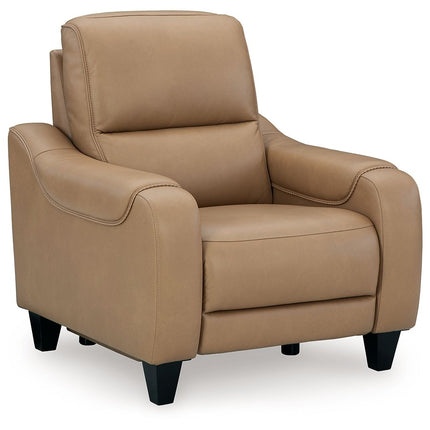 Mosswell - Power Recliner With Adj Headrest - Toffee