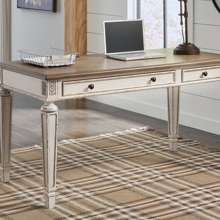 Realyn - Home Office Desk - Light Brown
