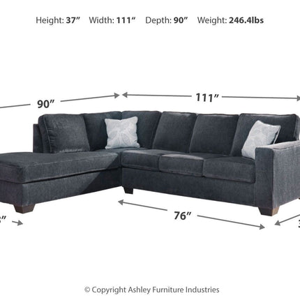 Altari - Sectional With Chaise