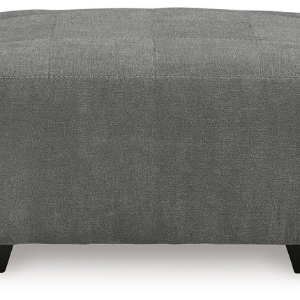 Birkdale Court - Oversized Accent Ottoman - Gray
