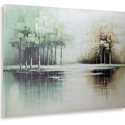 Garlenridge - Wall Art - Green / Tan / White