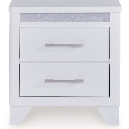 Jarlee - Two Drawer Night Stand - White