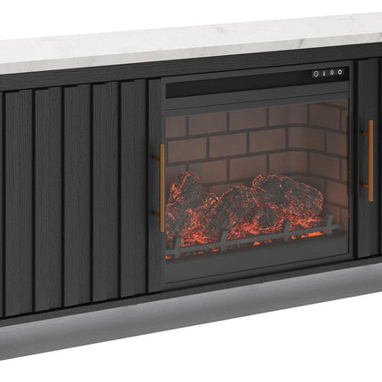 Cadmori - TV Stand With Fireplace Option