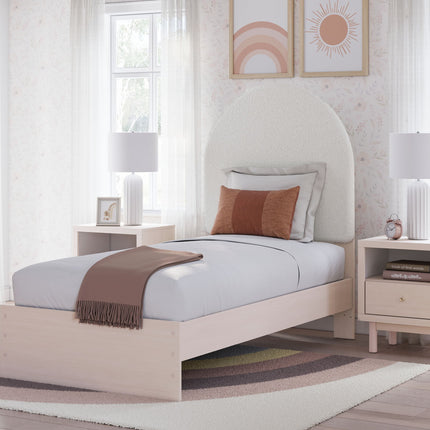 Wistenpine - Upholstered Panel Bed