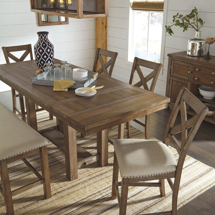 Moriville - Rectangular Dining Table Set - Counter Height