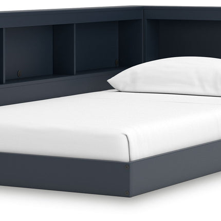 Simmenfort - Bookcase Storage Bed