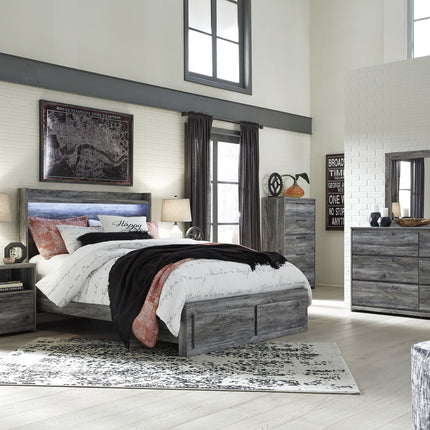 Baystorm - Panel Bedroom Set - Gray