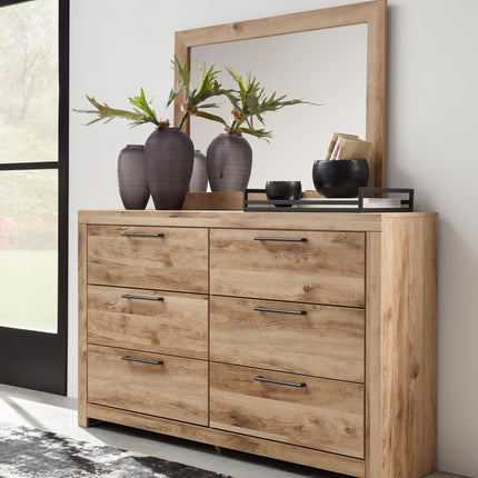 Hyanna - Dresser, Mirror - Tan