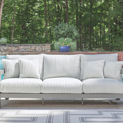 Hurley Park - Sofa With Cushion - Gray