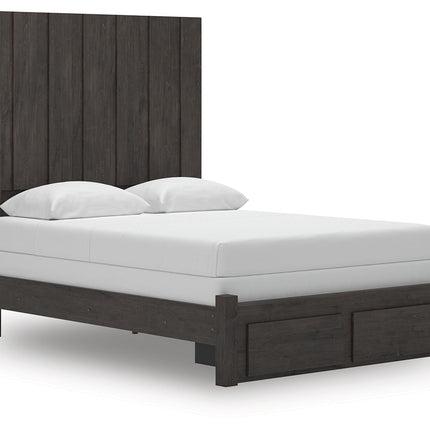 Fraluna - Panel Storage Bed