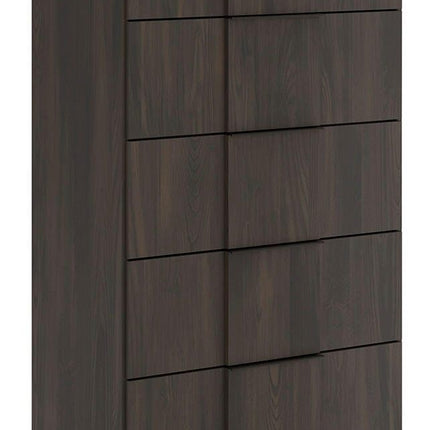Shaehartin - Five Drawer Chest - Dark Brown