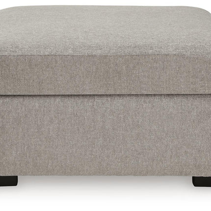 ModMax Luxe - Oversized Accent Ottoman - Flint