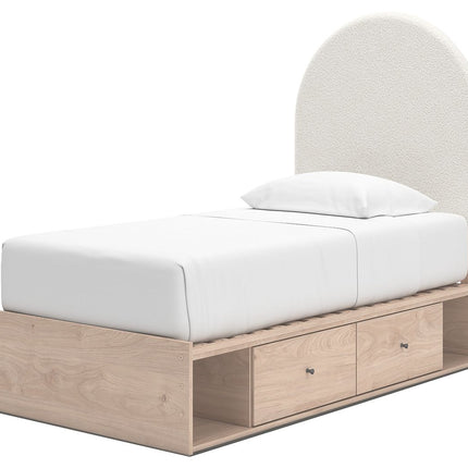 Arloster - Upholstered Panel Bed