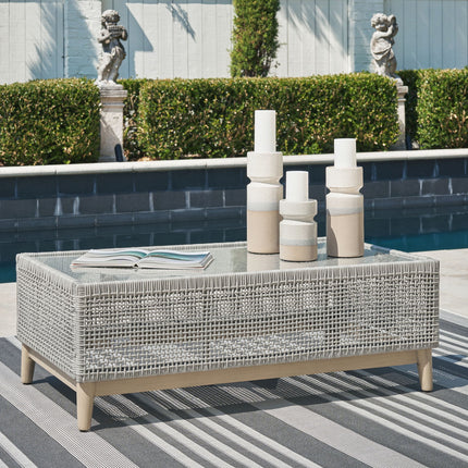 Seton Creek - Rectangular Cocktail Table - Gray