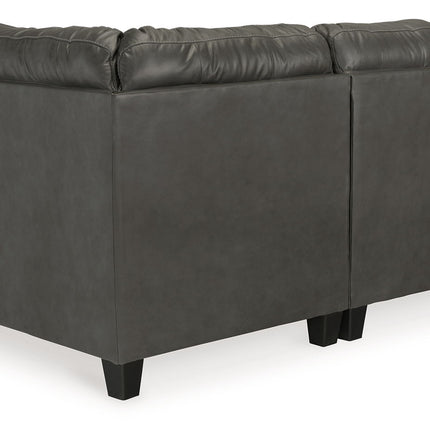 Valderno - 2-Piece Sectional With Raf Corner Chaise - Fog