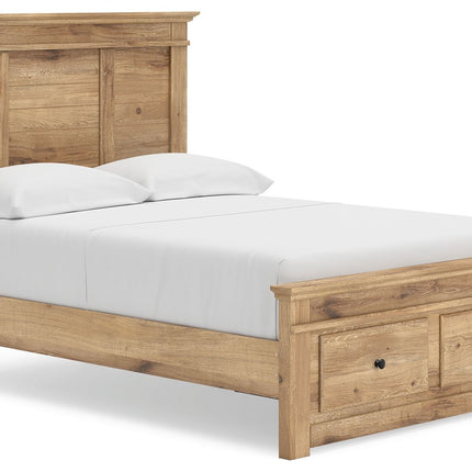 Makidern - Panel Storage Bed