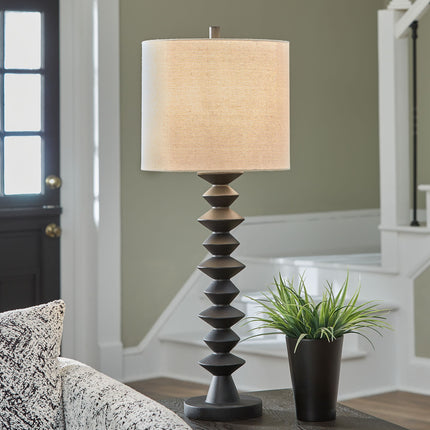 Luanndon - Poly Buffet Lamp - Black