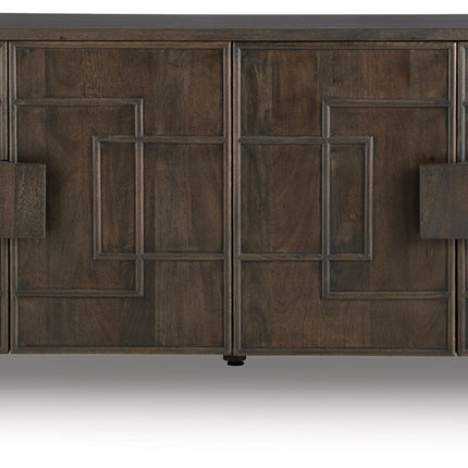 Cato - Accent Cabinet - Dark Brown