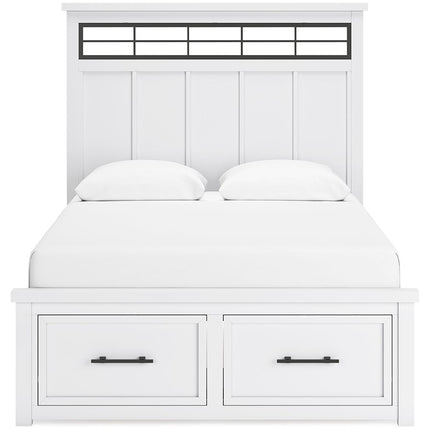 Ashbryn - Panel Storage Bed