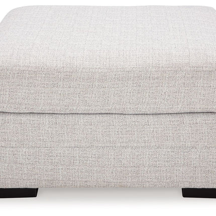 Koralynn - Oversized Accent Ottoman - Stone