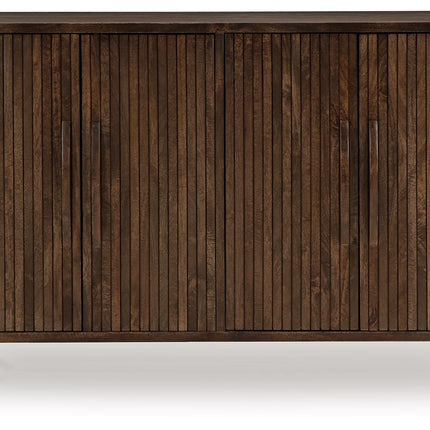 Amickly - Accent Cabinet - Dark Brown