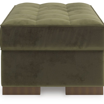 Caspian-Town - Oversized Accent Ottoman - Olive