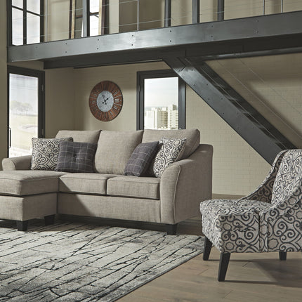 Kestrel - Sofa Chaise - Pearl Silver