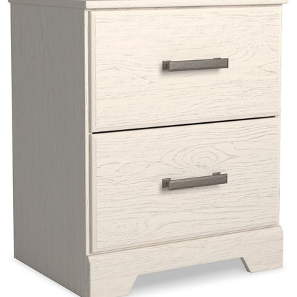 Stelsie - Two Drawer Night Stand - White