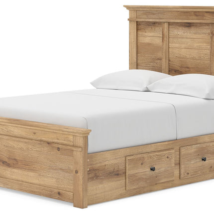 Makidern - Panel Storage Bed