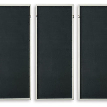 Dixonburg - Wall Art Set (Set of 3) - Taupe / Gray