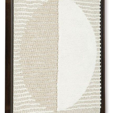 Bachard - Wall Decor - Tan / White