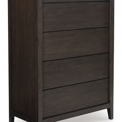 Westonfort - Five Drawer Chest - Espresso