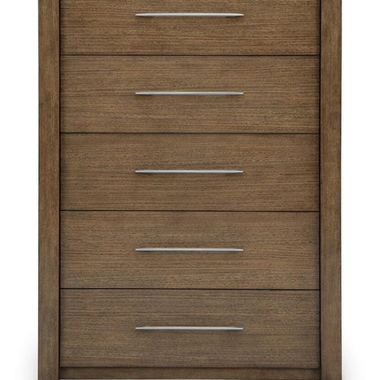Marxmore - Five Drawer Chest - Brown