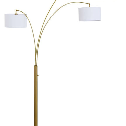 Valo - Metal Arc Lamp - Gold Finish