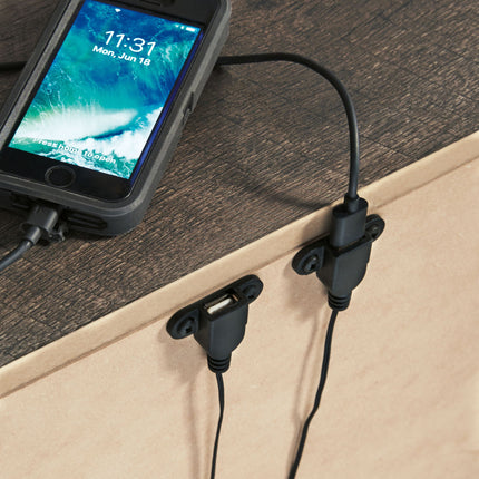 Wynnlow - Two Drawer Night Stand - Gray